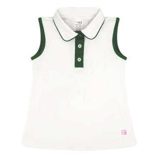 Gabby Tank - Pure Coconut, Augusta Green