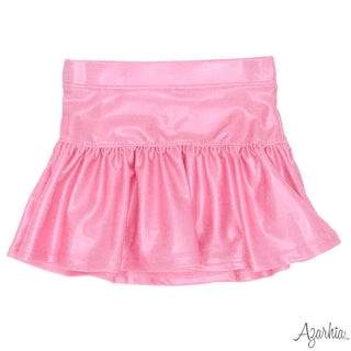 Azarhia Gathered Skort - Pink Shimmer