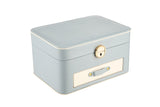 Multi Compartment Jewelry Box - Blue