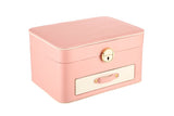 Multi Compartment Jewelry Box - Pink