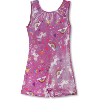 Girl Power Lavender Unicorn Playsuit