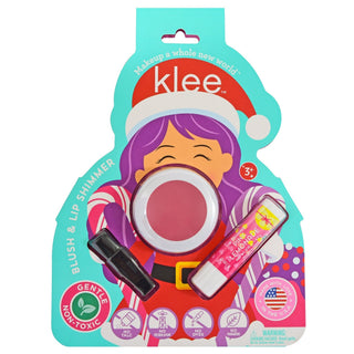 Klee Kids Glacier Pop holiday blush and lip shimmer set for kids, 2026 edition