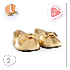 Corolle 14" Gold Ballet Shoes