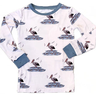 My Hometown Baby Bamboo 2Pc Pajamas - Grand Isle Pelican