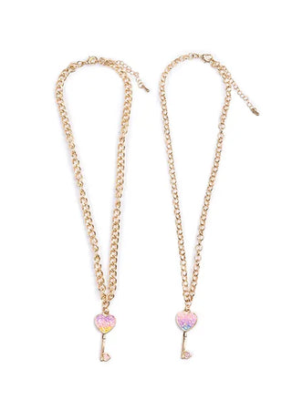 Great Pretenders Boutique Chic Key to My Heart Necklace