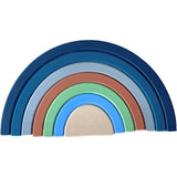 Three Hearts Silicone Rainbow Stacker