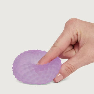 Speks Gump Surface Textured Memory Gel Stress Ball Purple - Scale Mist