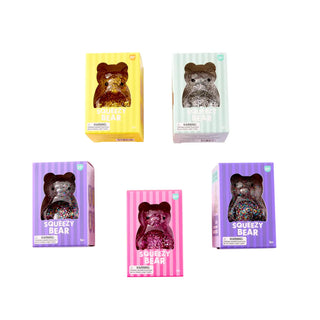 Glitter Bear Orb Squishy