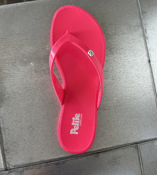 Petite Jolie Sandal- Negril- Pink Fluor