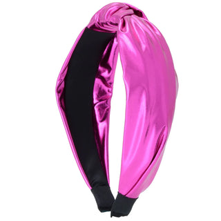 Azarhia Metallic Knotted Headband