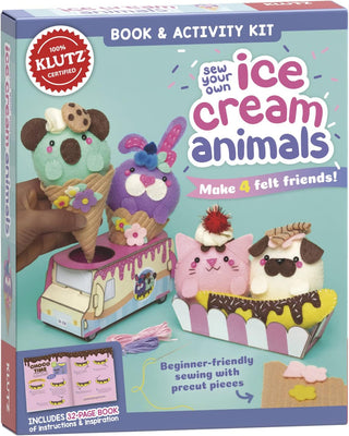 Klutz Sew Your Own Ice Cream Animals