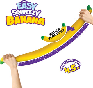 ORB Easy Sqweezy Mega Stretchy Banana squishy toy