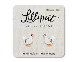 Lilliput Little Things Earrings - Chicken