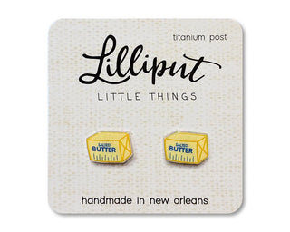 Lilliput Little Things Earrings - Butter
