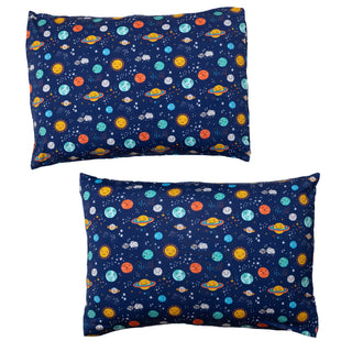 Peaceful Planets Pillowcase Set