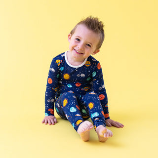 Macaron + Me Peaceful Planet L/S 2PC Pajama Set