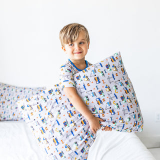 Construction Pillowcase Set