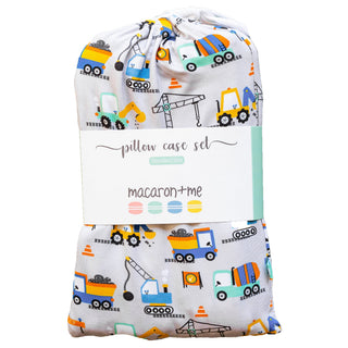 Construction Pillowcase Set