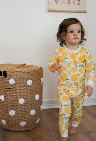 Southern Slumber Lemon 2Pc Bamboo Pajama Set