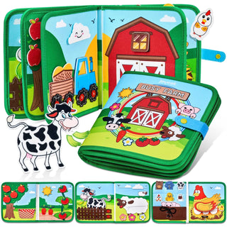 Joycat Busy Book - Farm Animals