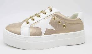 Mia Sneaker - Sparklee- Rose Gold Comet