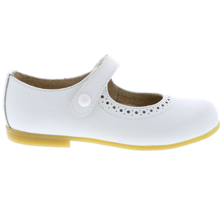 Footmates Dress Shoes - Emma - White