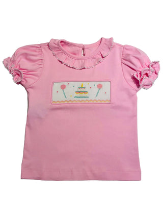 Remember Nguyen Smocked Bishop Birthday Tee