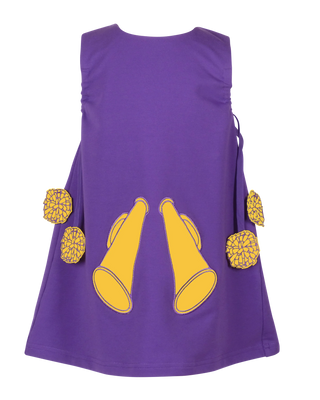 purple and gold gameday dresses Gameday Girl Sequin Dress