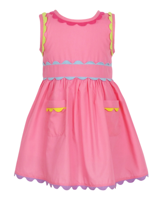 The Yellow Lamb Pink Amalie Dress