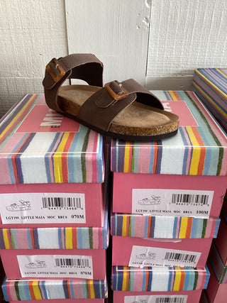 Mini Mia Sandal - Little Maia- Brown