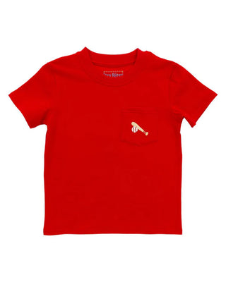 Itsy Bitsy Pocket Tee - Baseball
