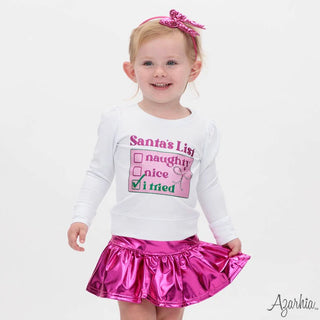Azarhia Santa’s List Long Sleeve Top