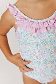 Swoon Baby Pastel Floral 1pc Swimsuit