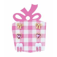 Jane Marie Girls Slipper Ballet Stud Earring Set