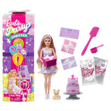 Barbie Party Unboxed Dolol and Accessories Assortment