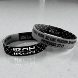 Versible - Reversible Tap to Pray Wristband Bracelet