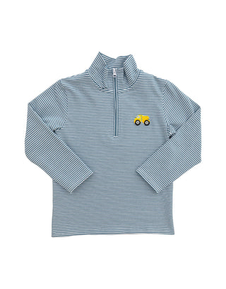 Itsy Bitsy 1/4 Zip Pullover Dump Truck