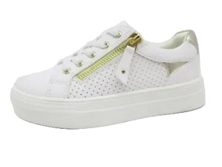 Mia Sneaker Jilie- White/Gold