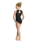 Juliette Black Leotard Sequin Back