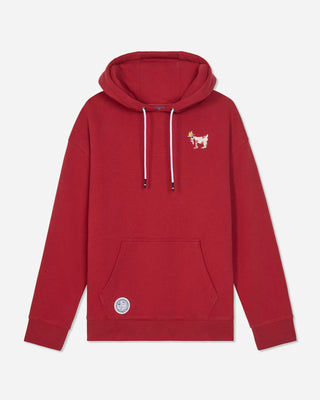 GOAT USA Breakfast Crew Hooded Sweatshirt - Tomato