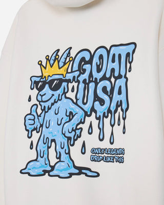 GOAT USA Bone Goat Drip Hooded Sweatshirt