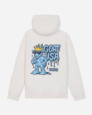 GOAT USA Bone Goat Drip Hooded Sweatshirt