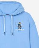 GOAT USA Carolina Blue Gridiron Hooded Sweatshirt