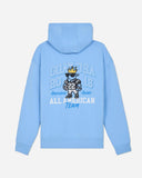 GOAT USA Carolina Blue Gridiron Hooded Sweatshirt