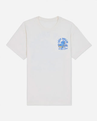 GOAT USA Sit Back & Relax T-Shirt: Bone