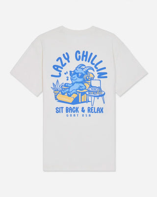 GOAT USA Sit Back & Relax T-Shirt: Bone