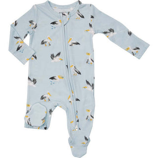 Angel Dear Pretty Pelicans Zipper Footie