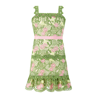 Marlo Kids Lana Embroidered Mini Dress