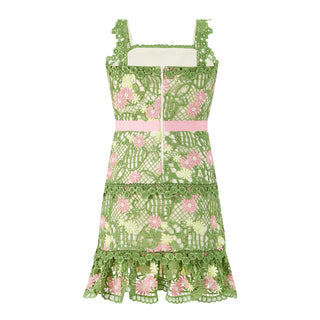 Marlo Kids Lana Embroidered Mini Dress