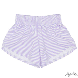 Azarhia Steph Shorts - Lavender Stripes